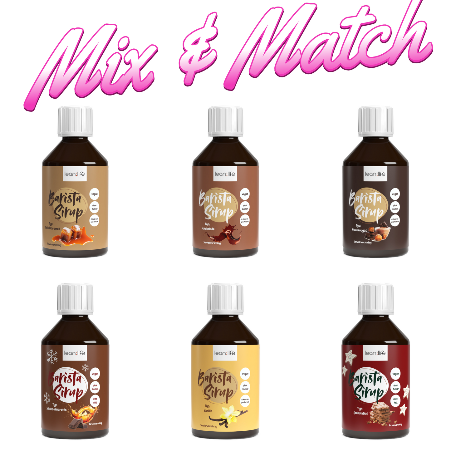 Barista Sirup 6er Pack