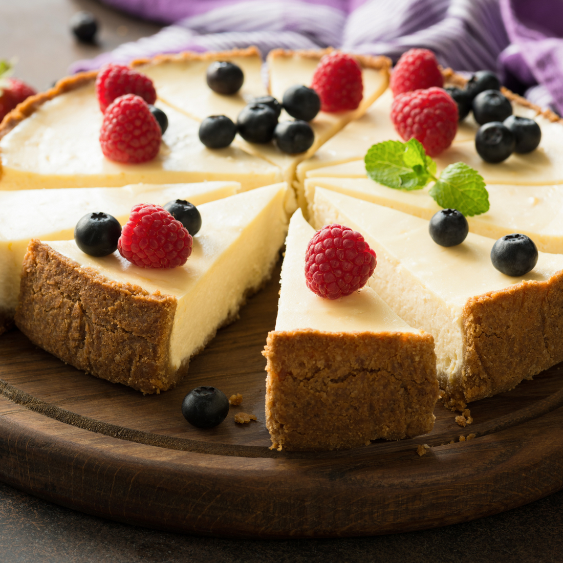 Protein-Käsekuchen mit LeanLife Flavour Drops