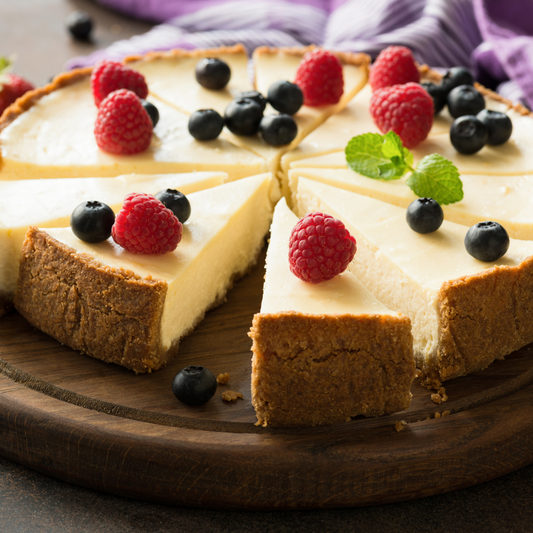 Protein-Käsekuchen mit LeanLife Flavour Drops